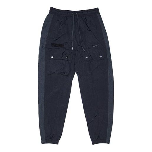Nike Sportswear Drawstring Woven Casual Pants Black BV5371-082