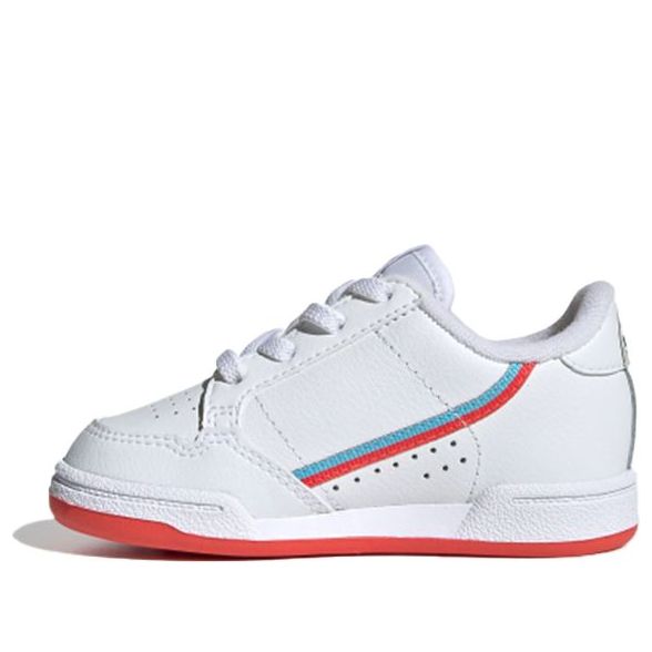 (TD) adidas originals Continental 80 El I White/Red EG7310