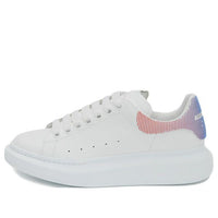 Alexander McQueen Thick-soled Low-top Sneakers 'White Pink Purple' 711139WICG48983