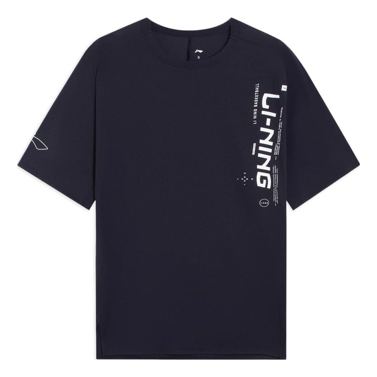 Li-Ning Hoops Graphic T-shirt 'Black' ATSS363-1