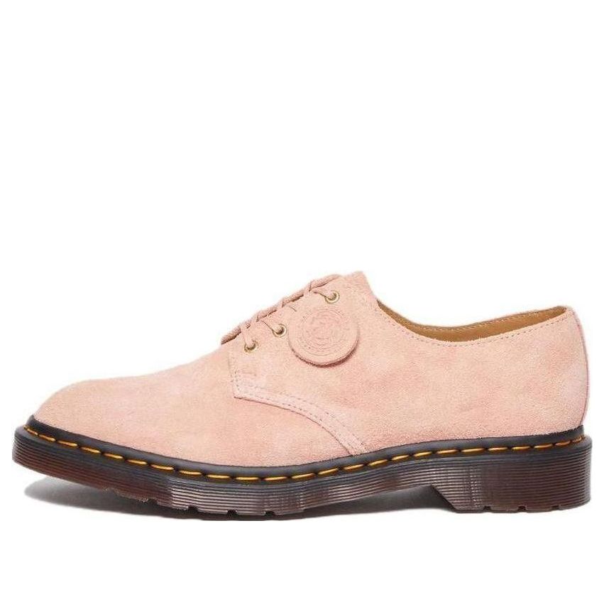 (WMNS) Dr. Martens Smiths Suede Dress Shoes 'Peach Beige' 30564329