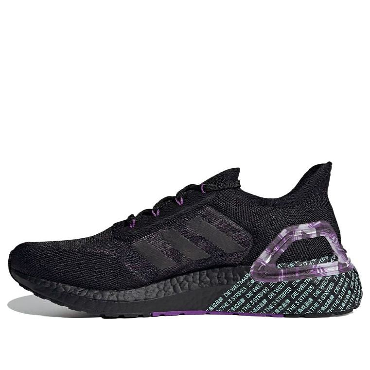 adidas Ultraboost 20 City Light Shoes 'Core Black Active Purple' GY5006