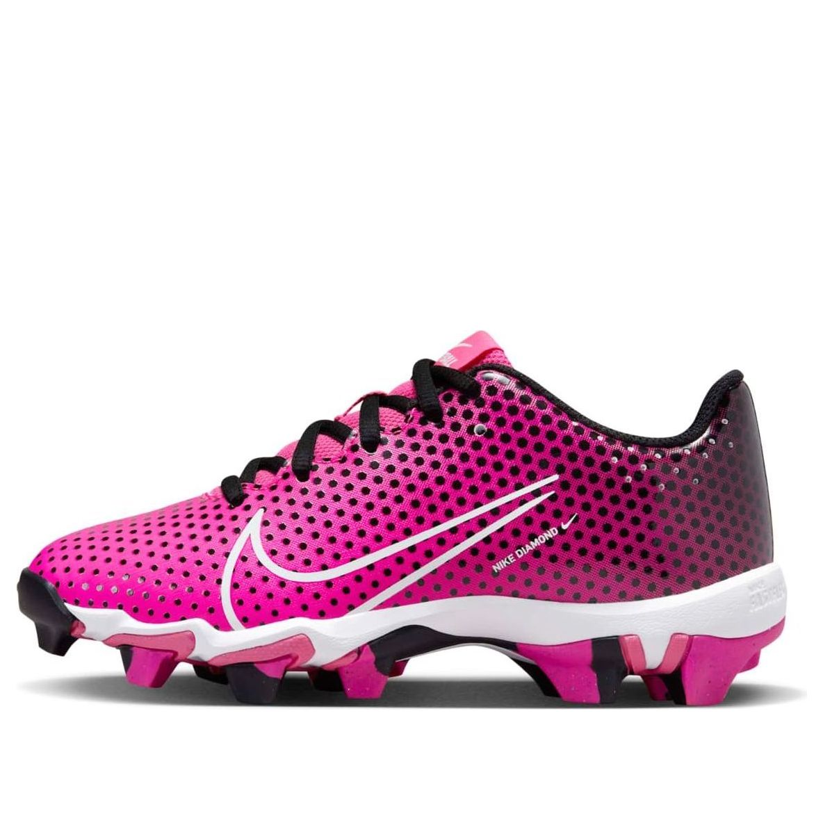 (GS) Nike Hyperdiamond 4 'Black Fierce Pink' CZ5919-006