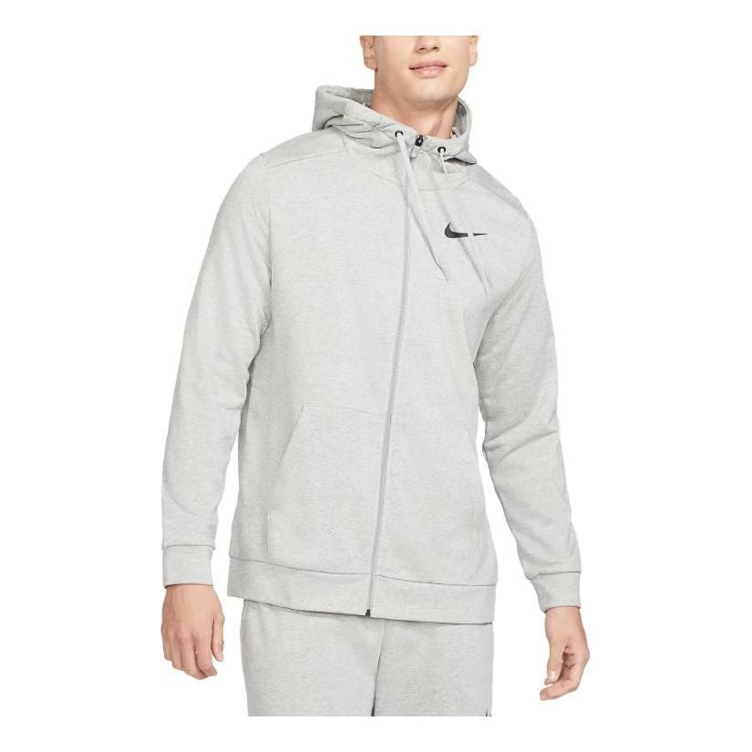 Nike Dri-FIT Training Jacket 'Light Grey' CZ6376-063