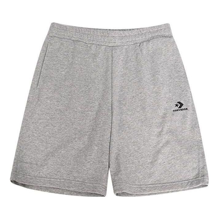 Converse Go-To Embroidered Star Chevron Standard-Fit Fleece Short 'Grey' 10023875-A02
