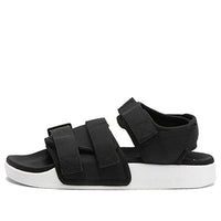 (WMNS) adidas Adilette Sandal Beach Sports White Sandals 'Black White' S75382