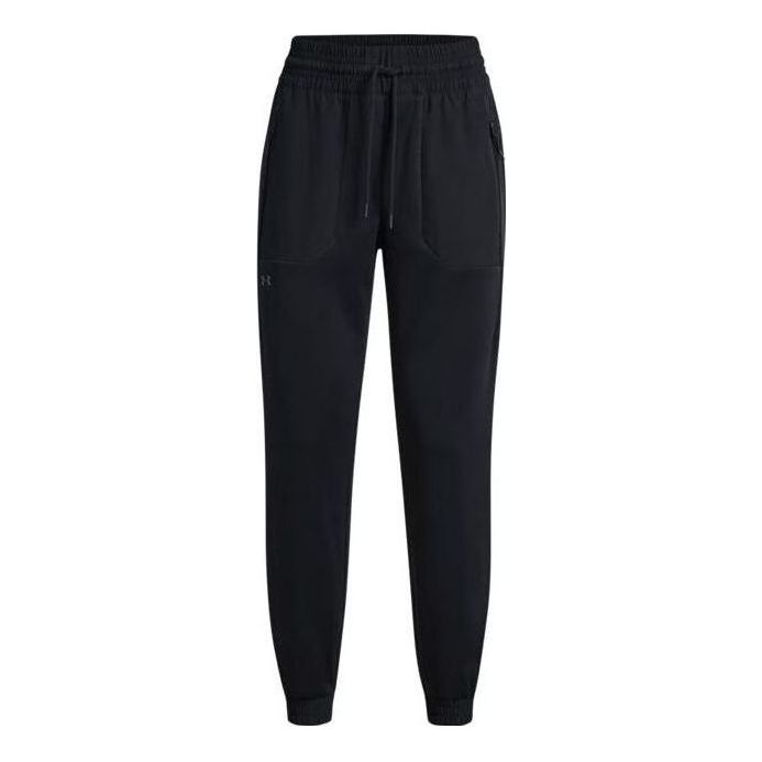 (WMNS) Under Armour Splendid Sweatpants 'Black' 1382286-001