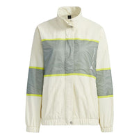 (WMNS) adidas W Word Wv Jkt Stand Collar Training Woven Sports Jacket Colorblock GM0683