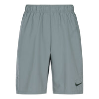 Nike Dri-FIT 9 Solid Color Woven Training Sports Shorts Gray DM6618-084