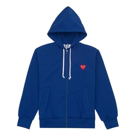 (WMNS) COMME des GARCONS PLAY Zip Hooded Jacket 'Royal Blue' AZ-T171-051-2
