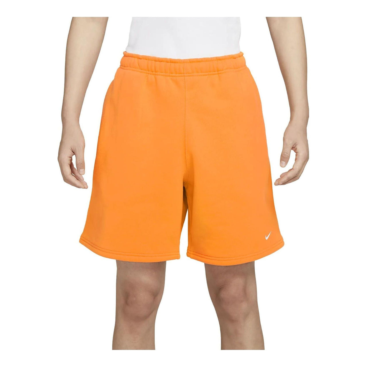Nike Solo Swoosh Fleece Shorts 'Orange' DV3056-836