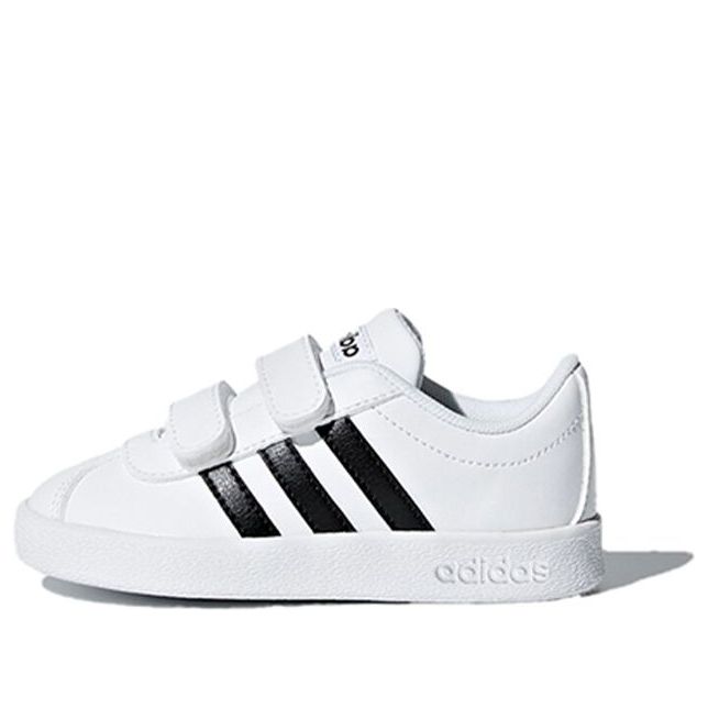 (TD) adidas neo VL Court 2.0 'White Black' DB1839