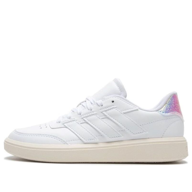 (WMNS) adidas Courtblock 'White Beige' IF6464