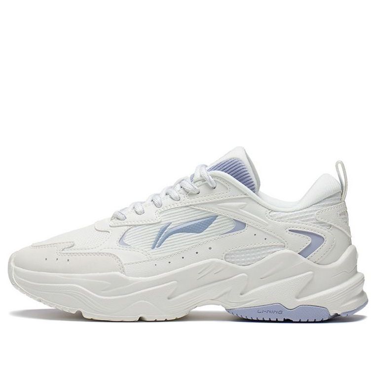 (WMNS) Li-Ning Qixing 'Creamy White Blue' ARLS024-1