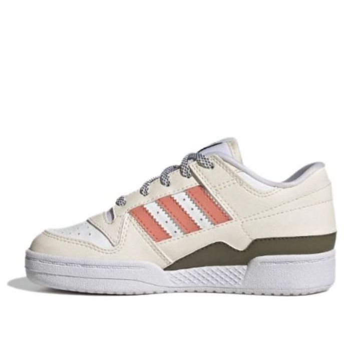 (PS) adidas Originals Forum Low Shoes 'White Pink Olive' IG0284