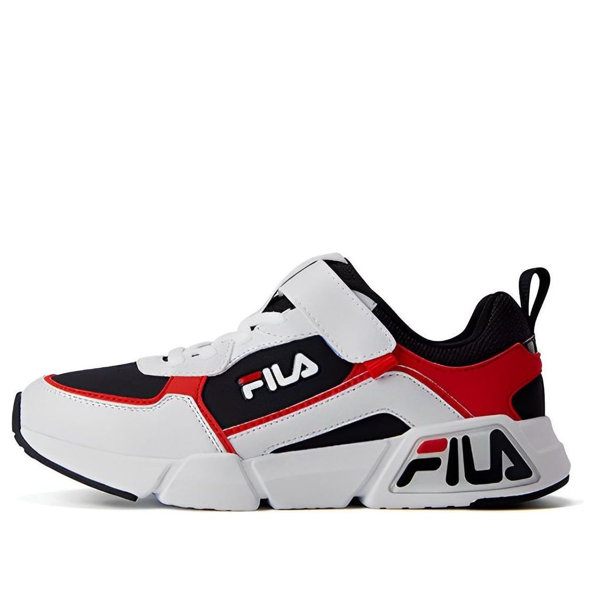 (GS) FILA Sportswear Sneakers 'White Black Red' K15B231131FNR