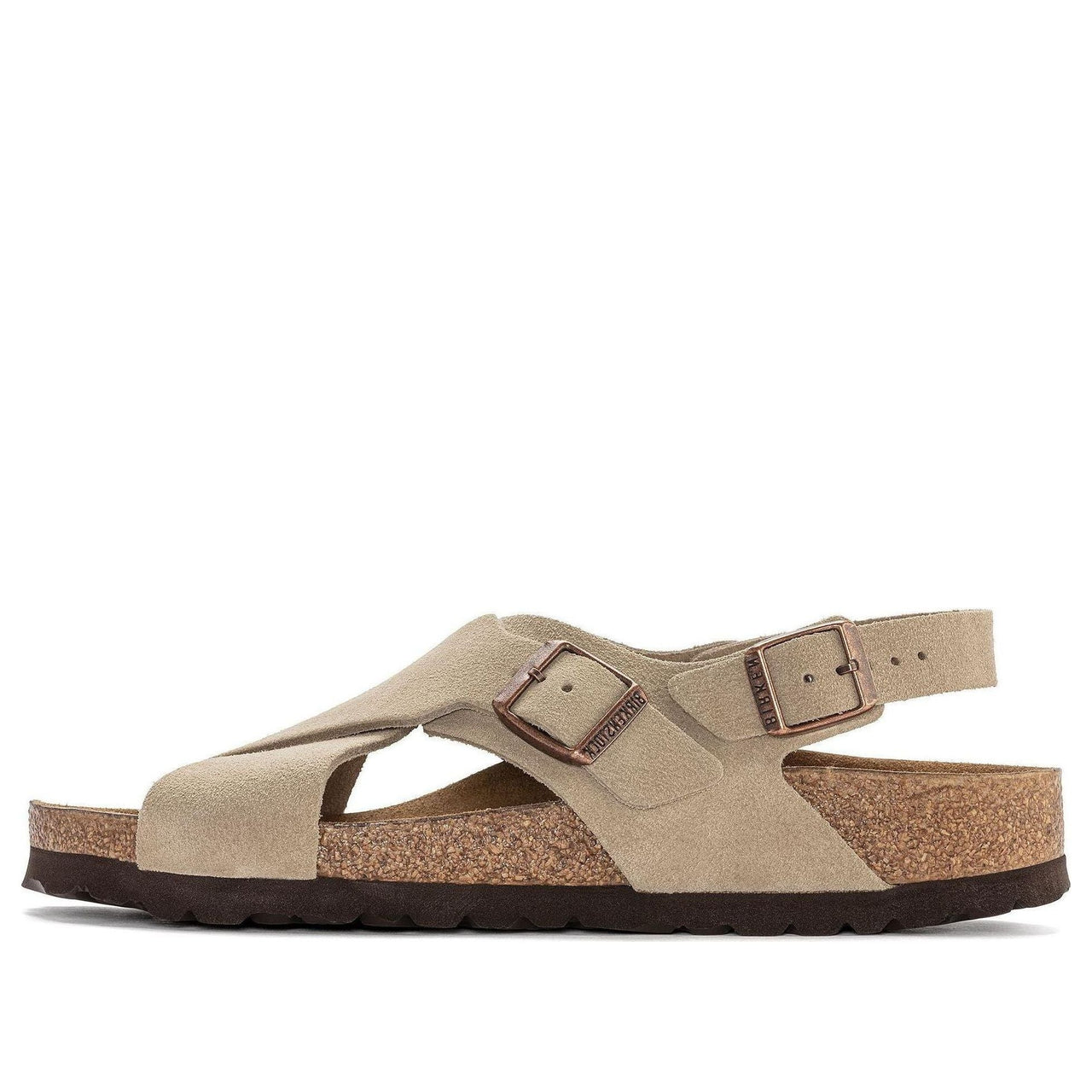 (WMNS) Birkenstock Tulum Suede Leather 'Taupe' 1023247