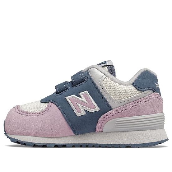 New Balance Hook / Loop 574 Blue Pink Toddler IV574JHG
