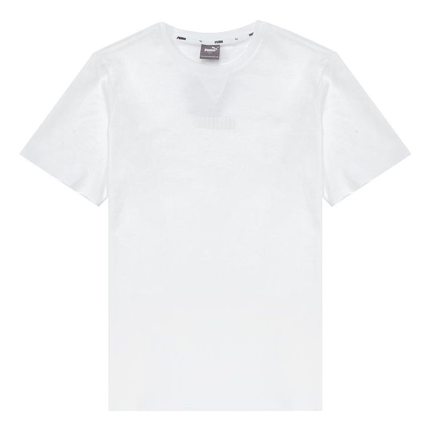 PUMA Basic Logo T-Shirts 'White' 849593-02
