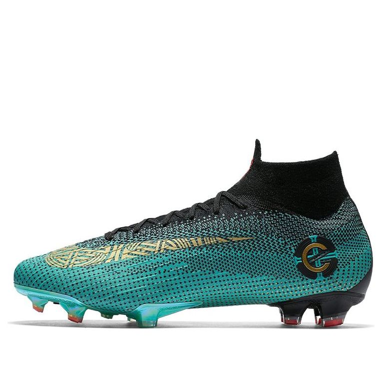 Nike Mercurial Superfly 6 Elite CR7 FG 'Green Black Gold' AJ3547-390