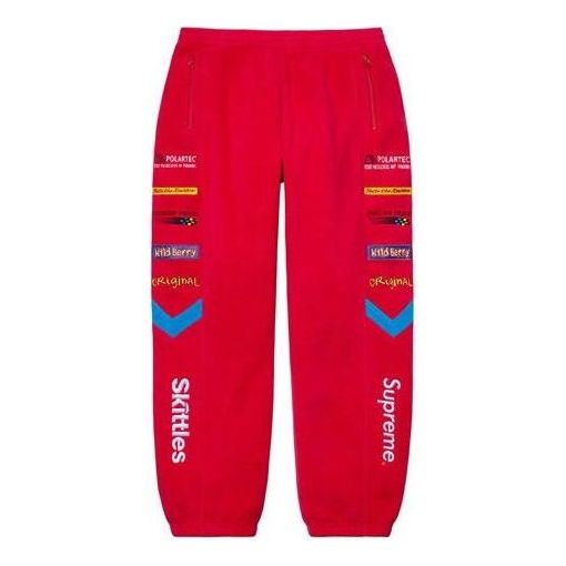 Supreme x Skittles x Polartec Pants 'Red White' SUP-FW21-326