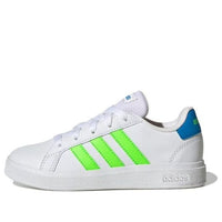 (GS) adidas Grand Court 2.0 Lifestyle Tennis 'White Solar Green' GW6505