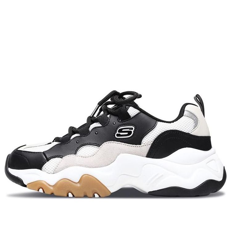 Skechers D'Lites 3.0 'Black White Graybrown' 999880-BKTN