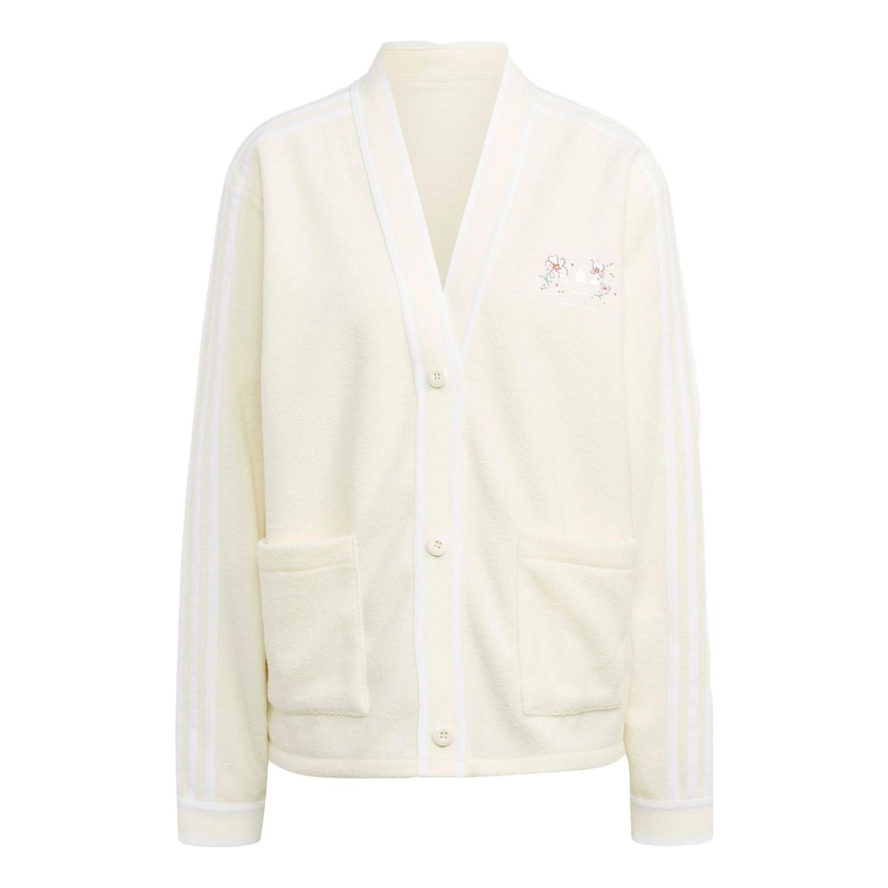 (WMNS) adidas Windbreaker Cardigan 'Beige' IP3761