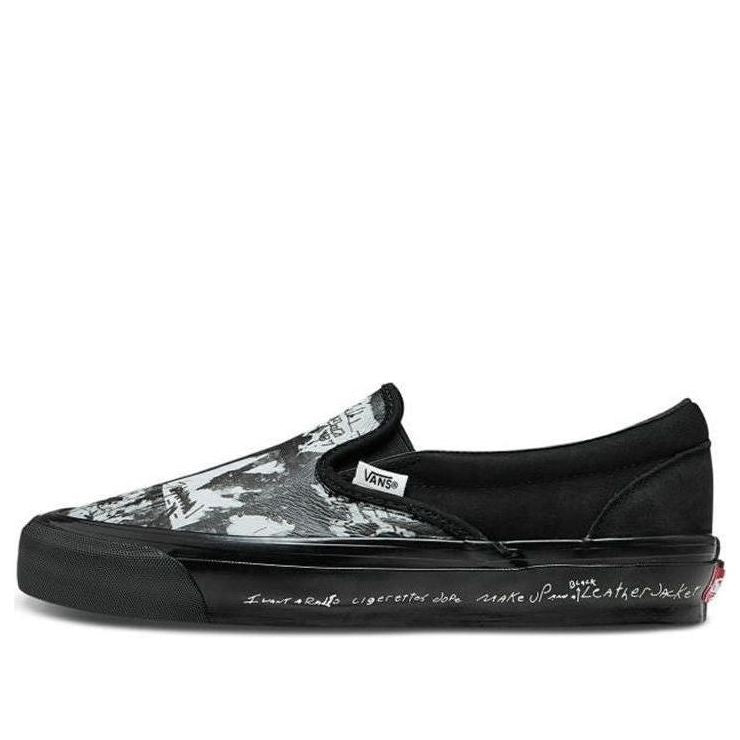 Vans Raised By Wolves x OG Classic Slip-On LX 'Black Wall' VN0A45JK025