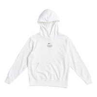(WMNS) Nike Sportswear Swoosh Pullover Long Sleeves Hoodie White DJ6948-100