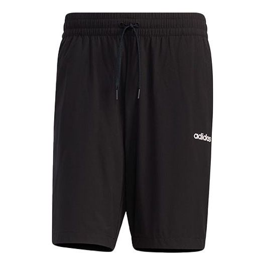 adidas neo Logo Printing Stripe Casual Sports Shorts Black GP4912