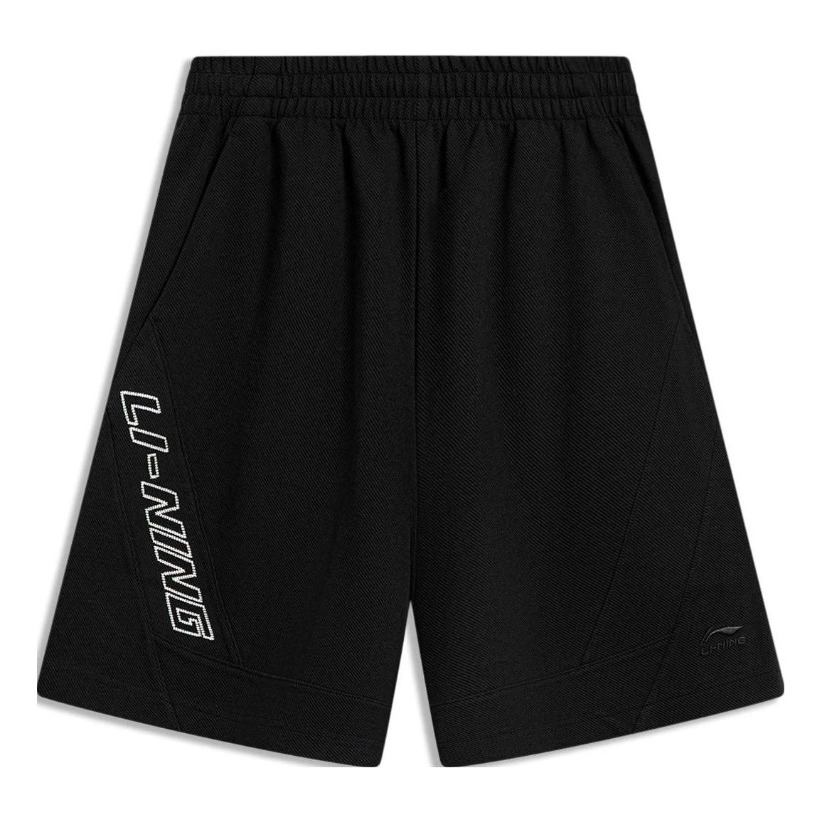 Li-Ning Graphic Sport Shorts 'Black' AKST435-1