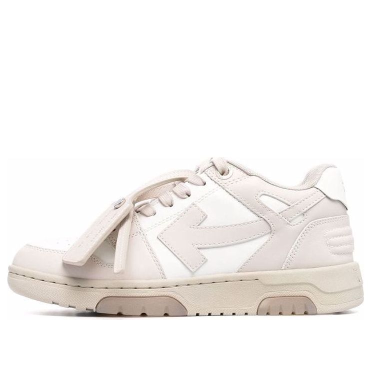 (WMNS) Off-White Out Of Office Low-Top Sneakers 'White Beige' OWIA259C99LEA0010161