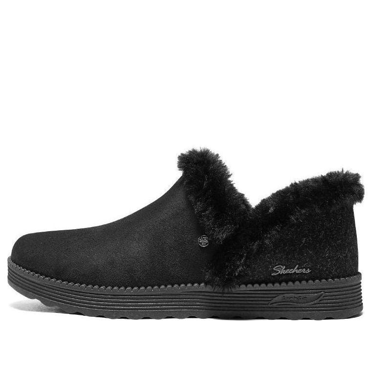 (WMNS) Skechers Modern Comfort Winter Shoes 'Black' 167660-BBK