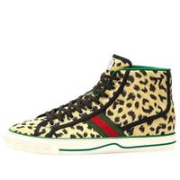 Gucci Tennis 1977 High Top Sneakers 'Yellow Black' 625807-2D310-2070