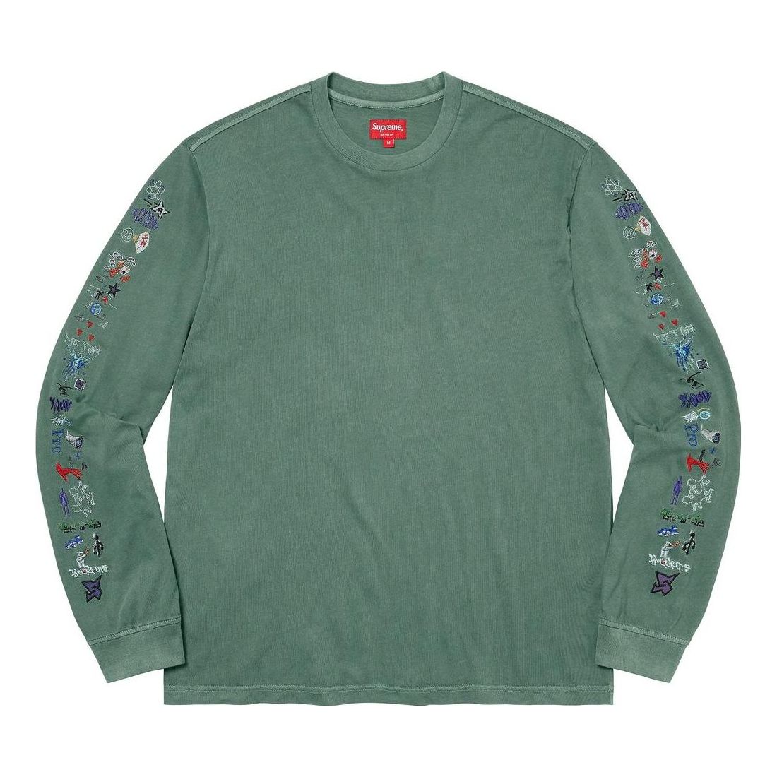 Supreme SS23 Week8 Aoi Icons Sweater 'Green' SUP-SS23-159