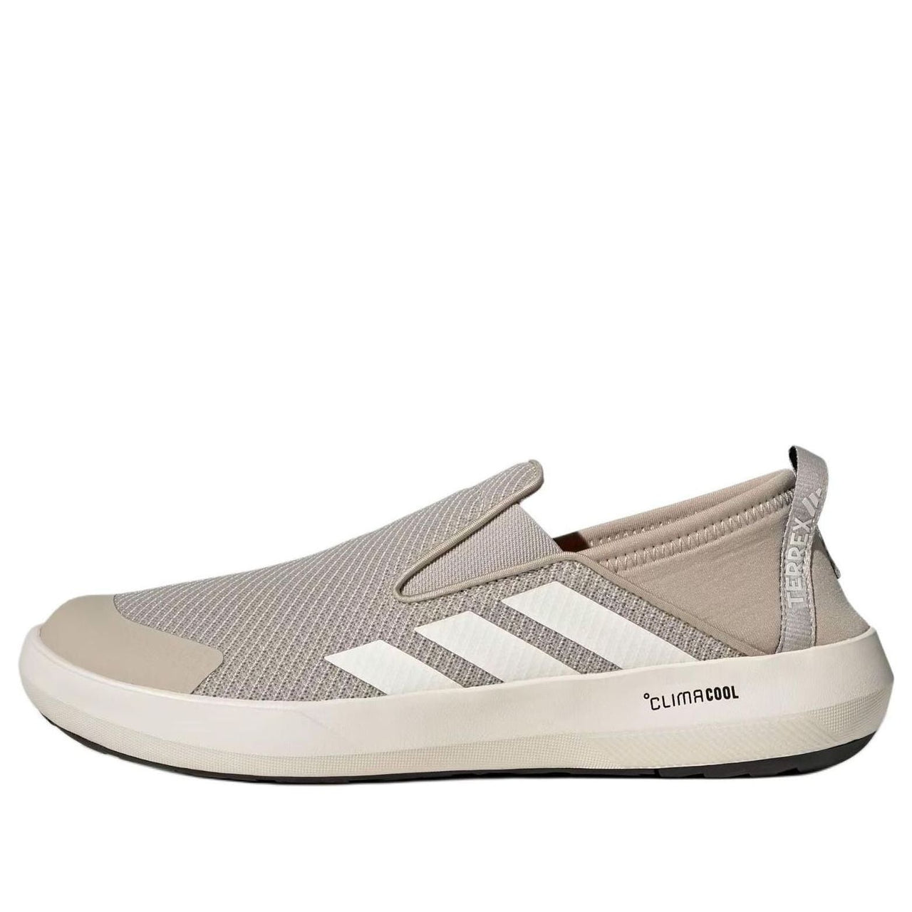 adidas Terrex Boat Slip-On Climacool Shoes 'Chalk White Semi Impact Orange' JR2653