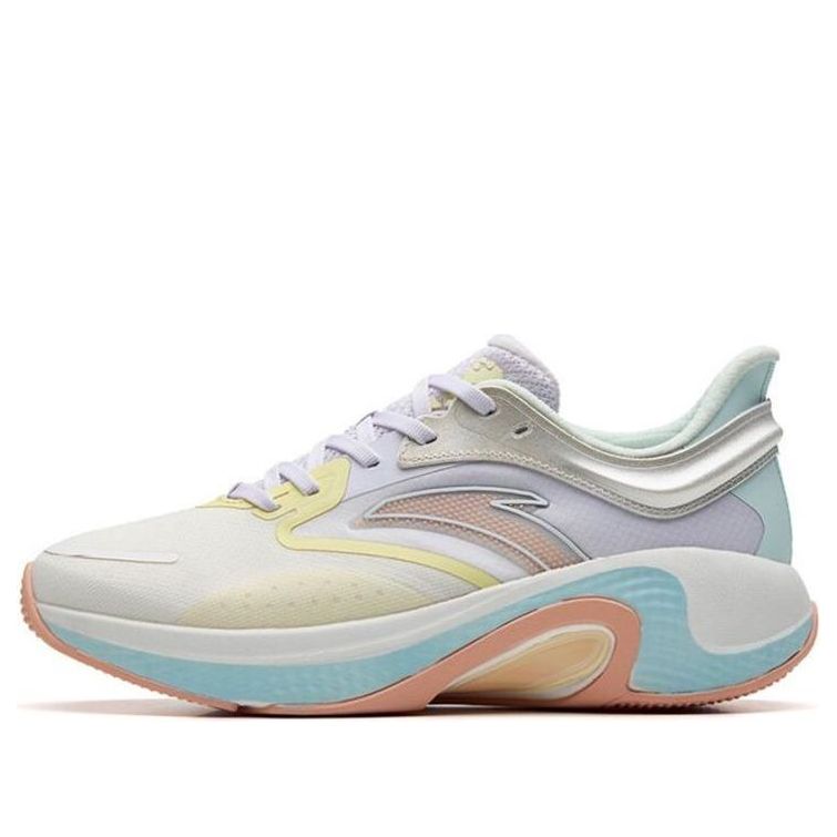 (WMNS) ANTA Running Series Sneakers 'White Blue Purple' 122235556-4