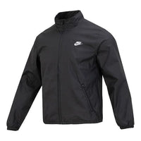 Nike Club+ Full Zip Woven Jacket 'Black' DX0673-010