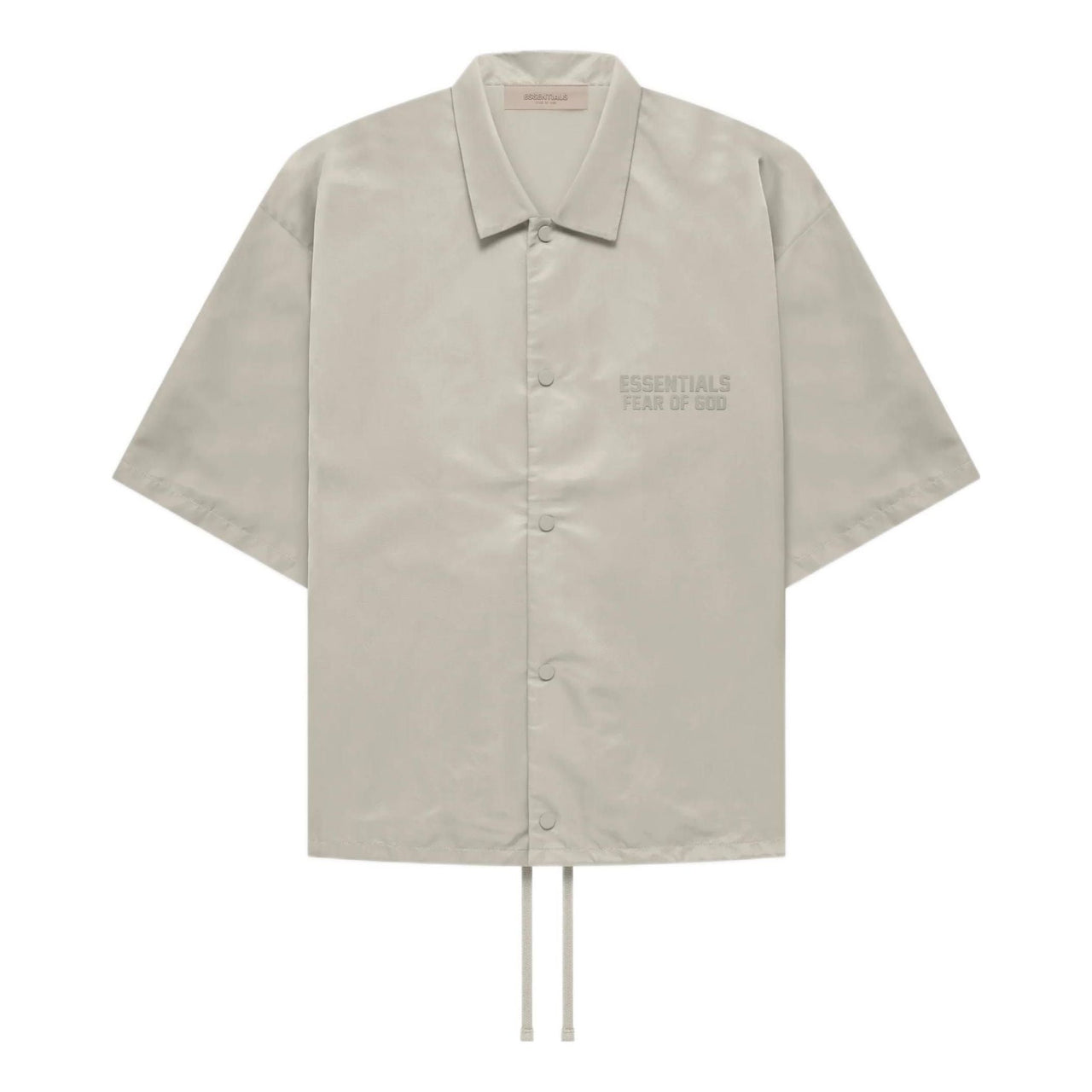 Fear of God Essentials FW22 Ss Nylon Shirt 'Smoke' FOG-FW22-741