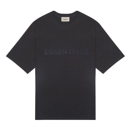Fear of God Essentials FW20 Logo Tee 'Black' FOG-FW20-344
