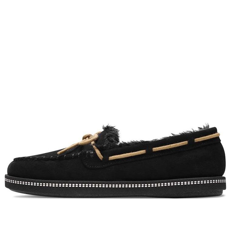 (WMNS) Skechers Cozy Campfire Low-Top Slip-on Shoes Black 32782-BLK