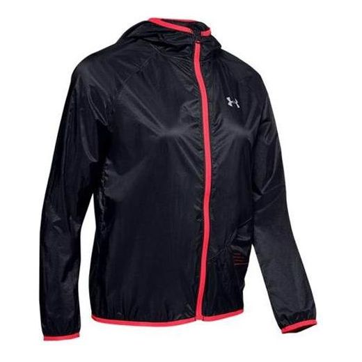 (WMNS) Under Armour Qualifier Jacket Black 1326558-003