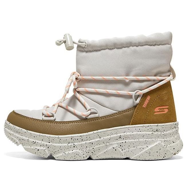 (WMNS) Skechers Bobs MT. PEAK 'White Brown' 117311-NAT