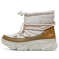 (WMNS) Skechers Bobs MT. PEAK 'White Brown' 117311-NAT