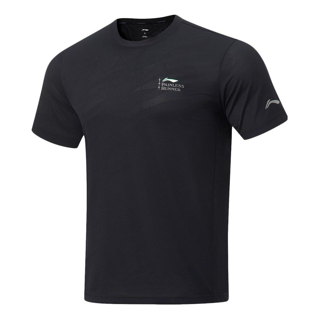 Li-Ning Daily Running Tee 'Black' ATST519-1