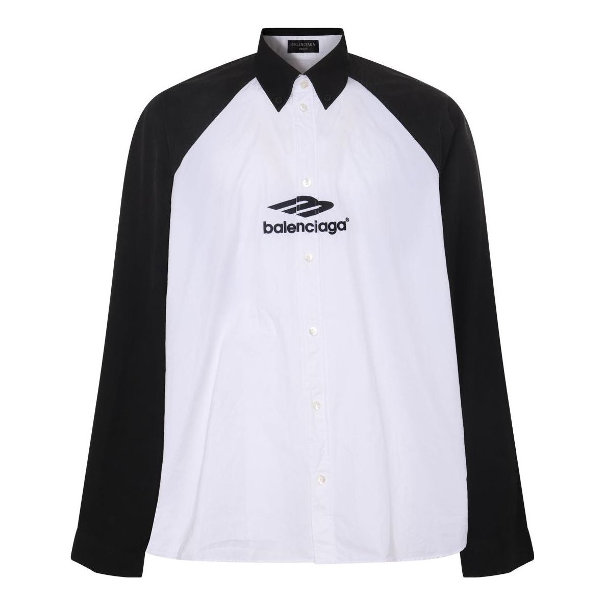 Balenciaga 3B Raglan Shirt 'Black ' 738841TNM601000