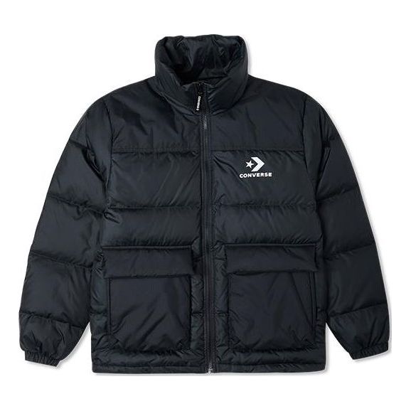 Converse Star Chevron Down Jacket 'Black' 10023755-A03