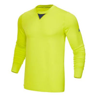 New Balance Men's New Balance Round Neck Forked Long Sleeves Yellow MT13290-SYE