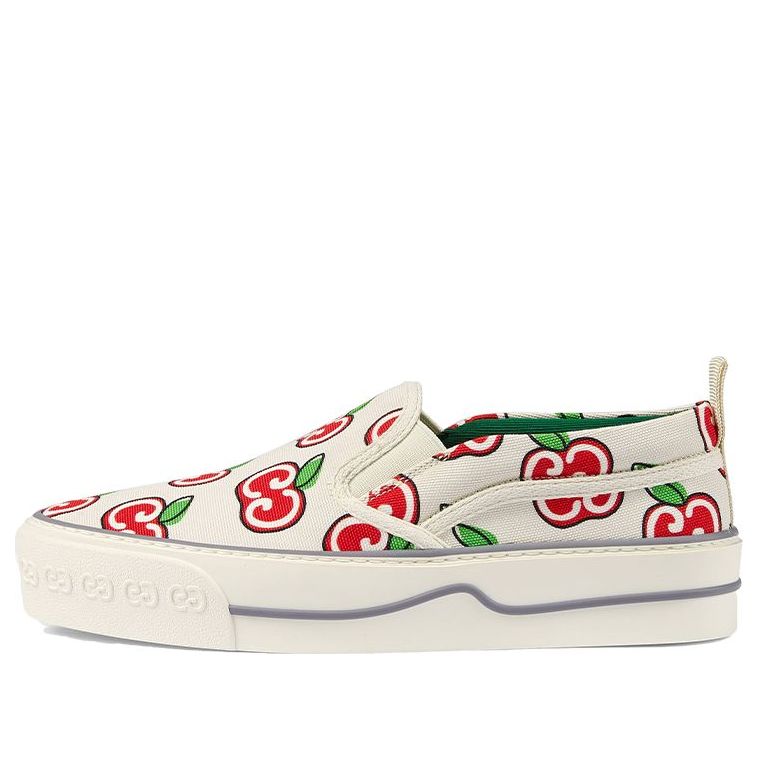 (WMNS) Gucci Tennis 1977 Series Printing Low 'White' 631751-H2C40-9130